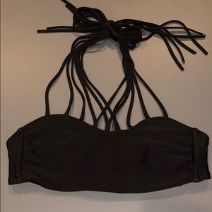 Xhiliration Strappy Bikini Top